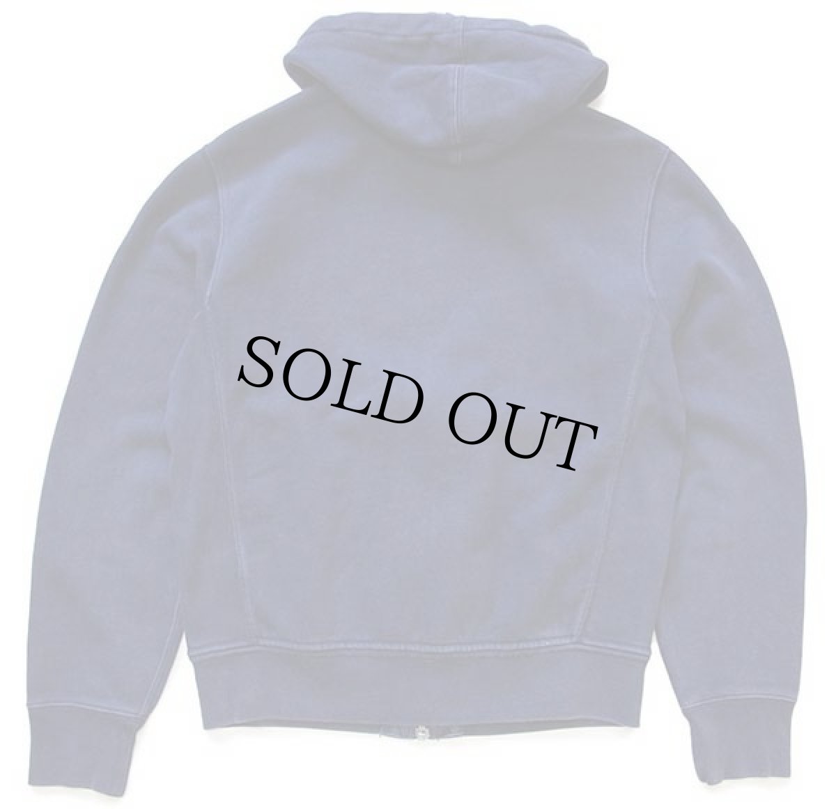 画像2: ポロ ラルフローレン ワンポイント フード裏サーマル スウェット ジップパーカー 紺 S (2)