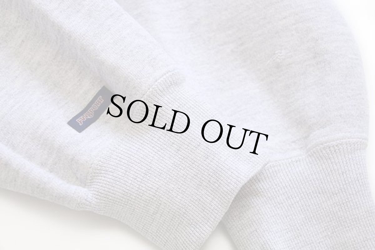 画像5: 90s USA製 JANSPORTジャンスポーツ NOTRE DAME FOOTBALL 三段中抜き リバースウィーブ スウェット 杢グレー XXL★特大 (5)