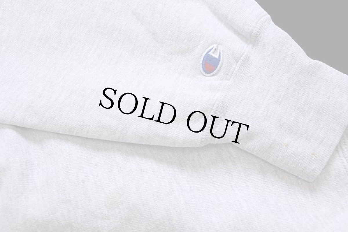 画像5: 80s USA製 Championチャンピオン NORTHWESTERN SOFTBALL 三段プリント リバースウィーブ スウェット 杢グレー M (5)