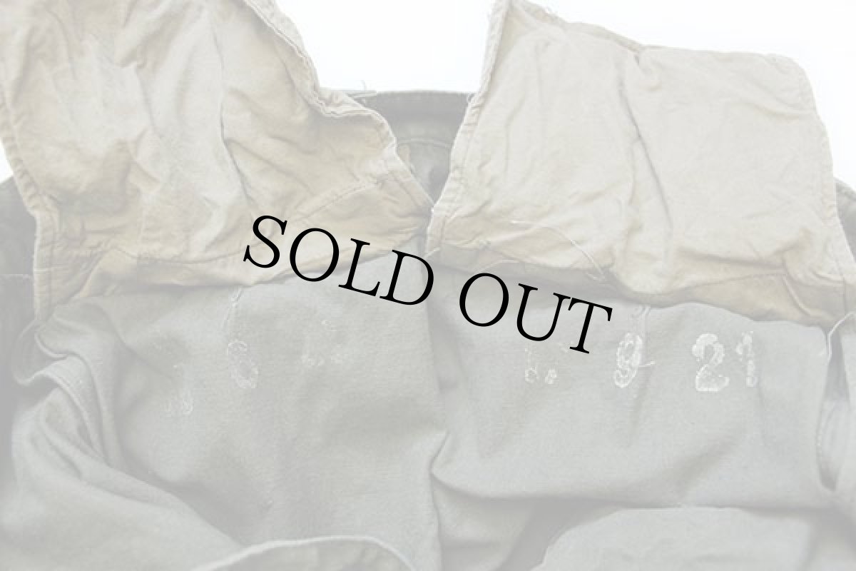 画像7: 60s フランス軍 FRENCH ARMY M-47 HBT ヘリンボーンツイル カーゴパンツ オリーブ 21 (7)