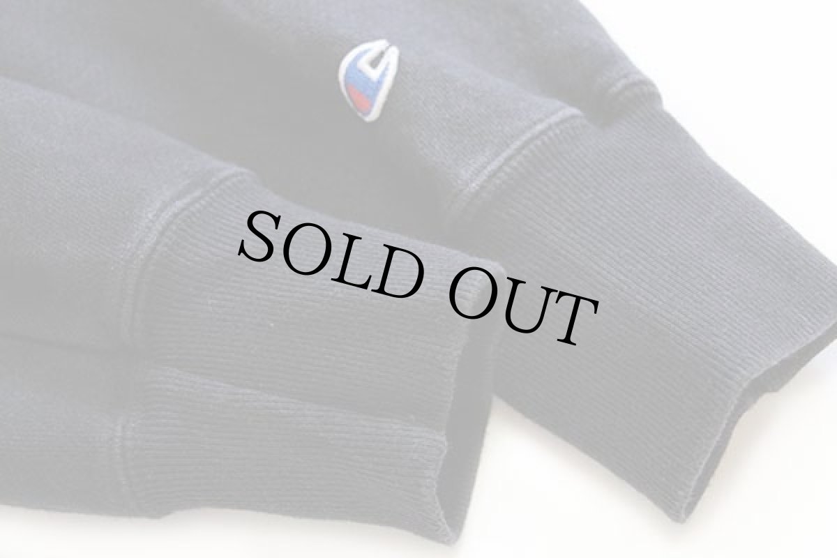 画像6: 00s Championチャンピオン JGM inc. 両面プリント リバースウィーブ スウェットパーカー 黒 (6)