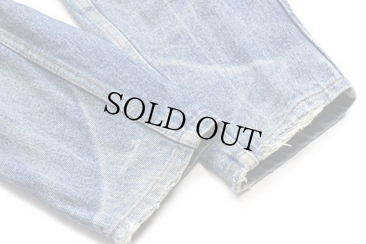 画像9: 80s フランス製 UNKNOWN デニム ワークジャケット T3 (9)