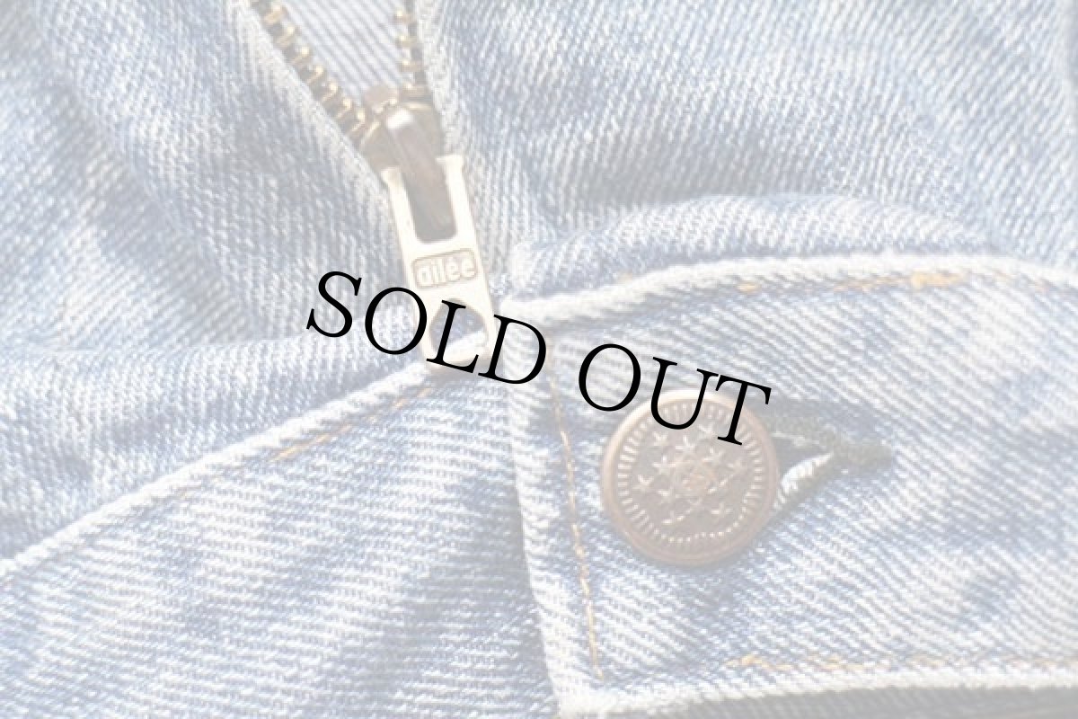 画像5: 80s フランス製 UNKNOWN デニム ワークジャケット T3 (5)