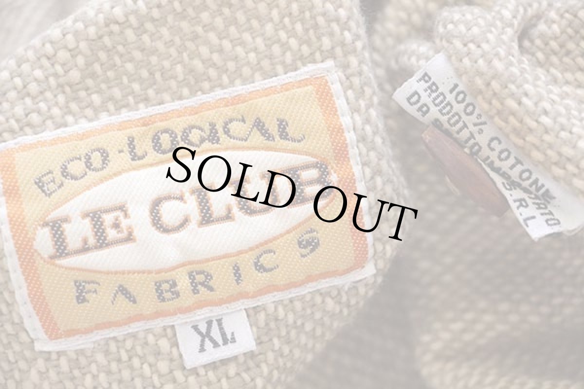 画像4: 90s LE CLUB メッシュ切り替え コットン ラグベスト ミックス XL (4)