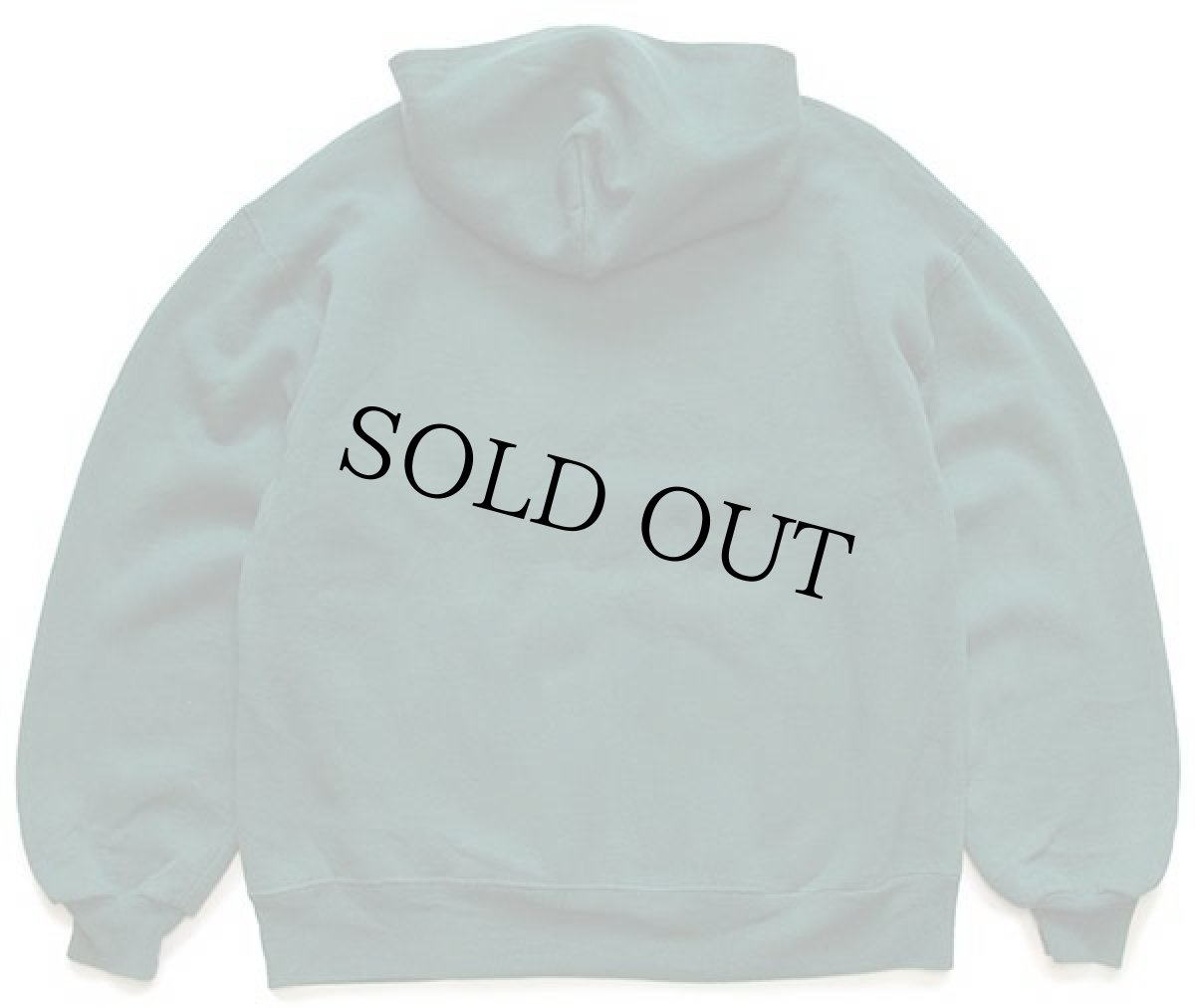 画像2: 90s USA製 RUSSELLラッセル 無地 スウェットパーカー 緑 L (2)