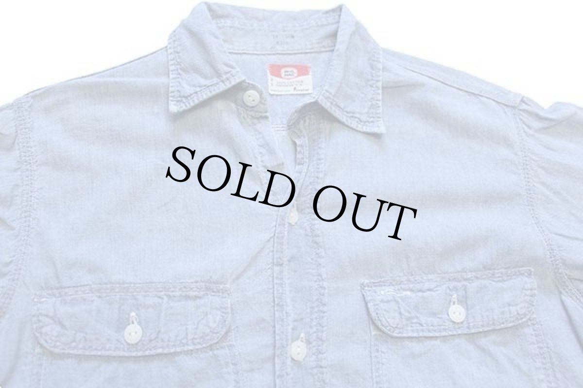 画像3: 60s Penneys BIGMACビッグマック コットン シャンブレーシャツ S (3)