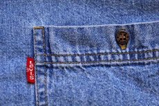 画像5: 90s Levi'sリーバイス デニムシャツ M (5)