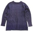 50s UNKNOWN 無地 コットン フットボールTシャツ ボロ 白