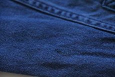 画像7: 90s Levi'sリーバイス カラーデニムシャツ 後染め 紺 XL (7)