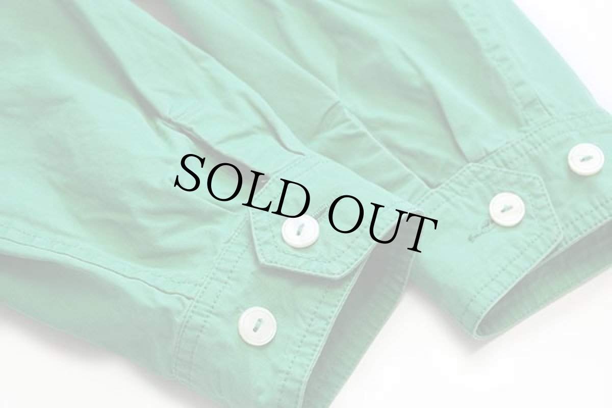 画像5: ポロ ラルフローレン ワンポイント コットン×ナイロン パーカー 緑 XL (5)