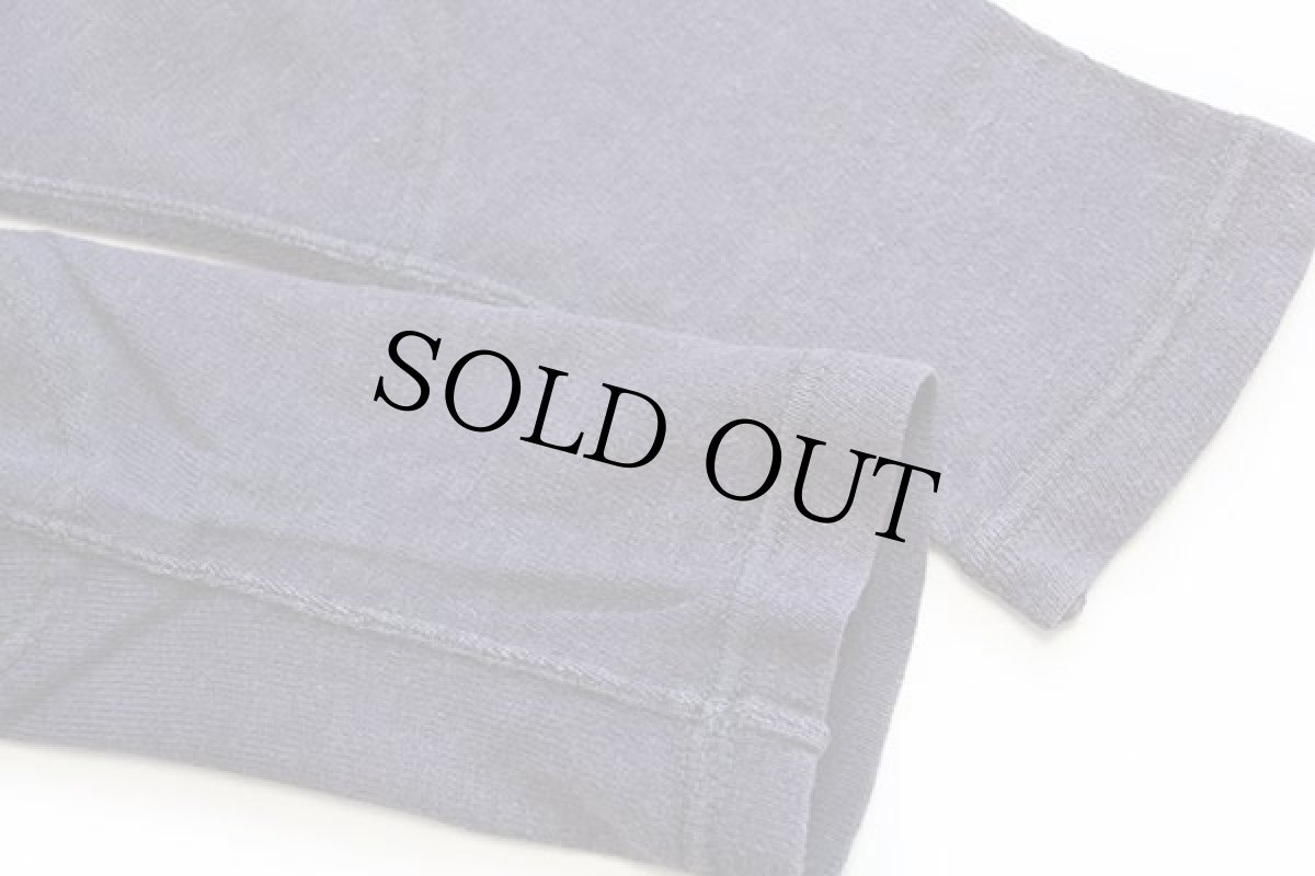 画像6: 50s UNKNOWN 無地 コットン フットボールTシャツ ナス紺 フェード (6)