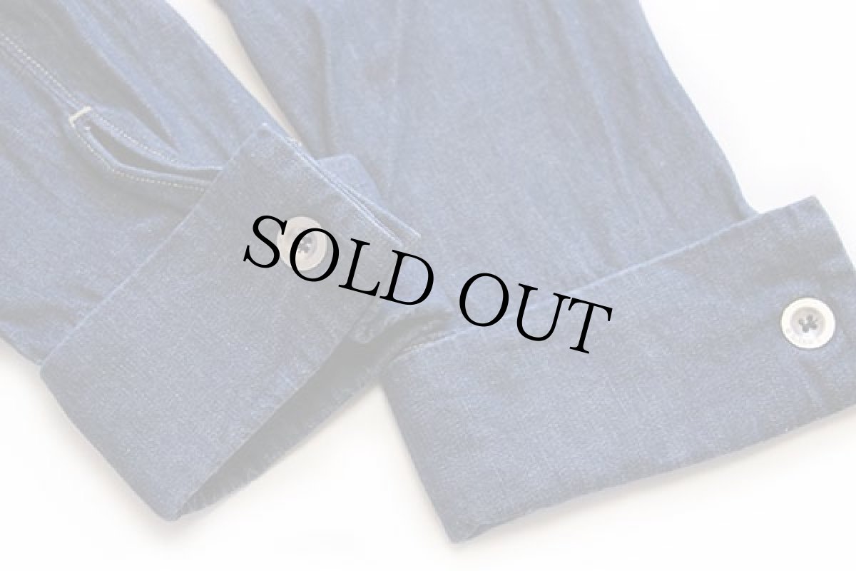 画像8: 00s Levi'sリーバイス ENGINEERED JEANS サンプル 立体裁断 ボタンダウン デニムシャツ L★ユーロ (8)