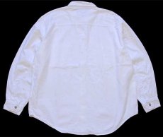 画像2: 90s Levi'sリーバイス ホワイト デニムシャツ XL (2)