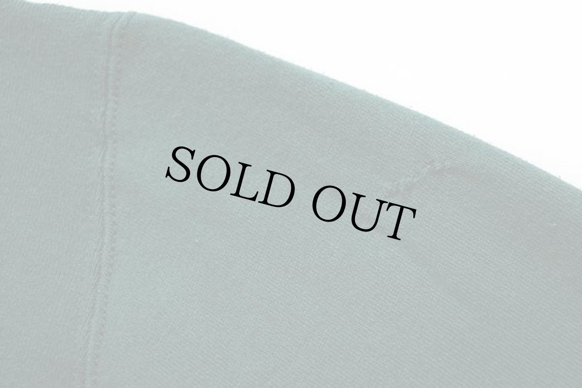 画像6: 90s USA製 RUSSELLラッセル 無地 スウェットパーカー 緑 L (6)