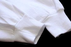 画像5: 80s USA製 JERZEES 無地 スウェット 白 XL★ブランク (5)
