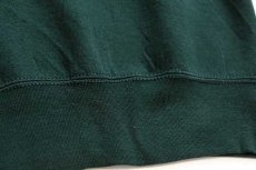 画像6: 90s USA製 MUNSINGWEAR 無地 スウェット 緑 L★ブランク (6)