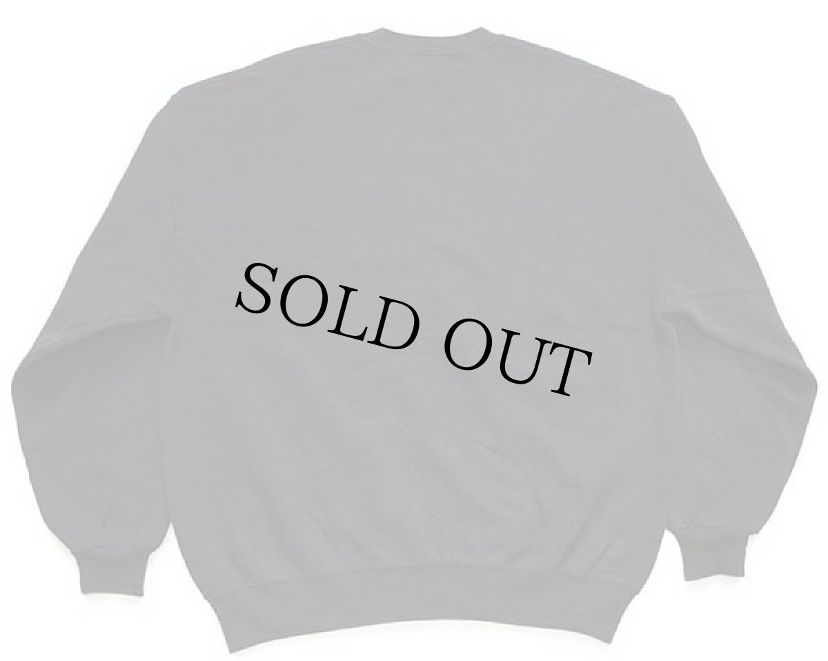 画像2: 90s USA製 RUSSELLラッセル 無地 前V スウェット 黒 XL★ブランク (2)