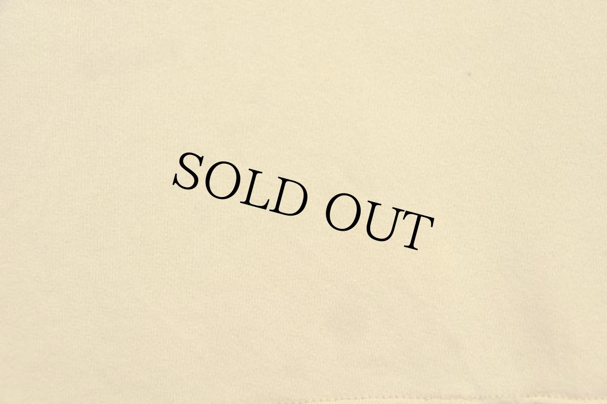 画像6: 80s USA製 RUSSELLラッセル 無地 前V スウェット 濃黄 L★ブランク (6)