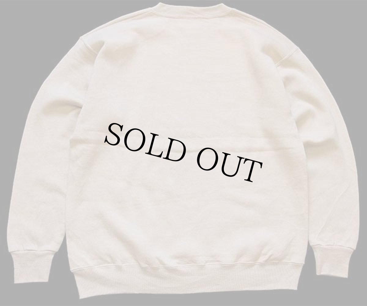 画像2: 90s USA製 Leeリー 無地 スウェット ベージュ L★ブランク (2)