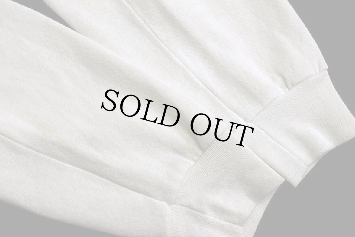 画像6: 90s USA製 Leeリー A Hug..... クマ 両面プリント アート スウェット クリーム L (6)