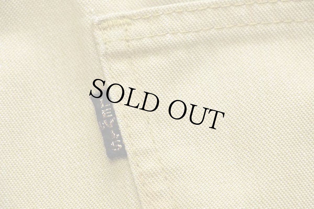 画像7: 70s LEVI'Sリーバイス BIGE STA-PRESTスタプレ パンツ 黄土色 w34 (7)