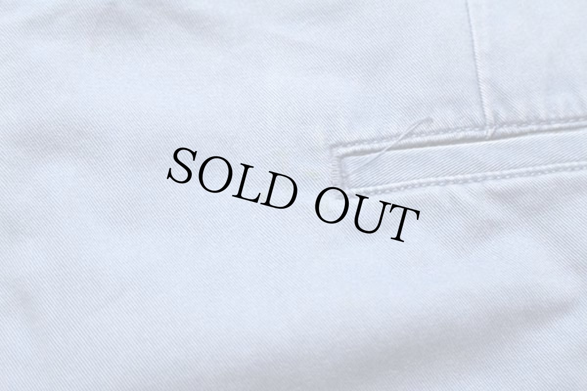 画像9: ポロ ラルフローレン フラッグ ロープ アンカーマーク 刺繍 総柄 ストレッチ コットン チノパン 青 w40 L32 (9)