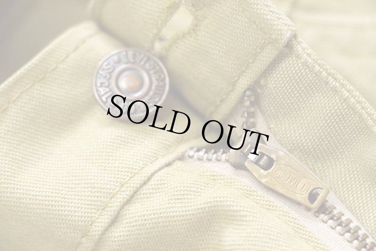 画像8: 70s LEVI'Sリーバイス BIGE STA-PRESTスタプレ パンツ 黄土色 w34 (8)