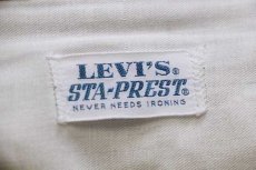 画像6: 70s LEVI'Sリーバイス BIGE STA-PRESTスタプレ パンツ 黄土色 w34 (6)