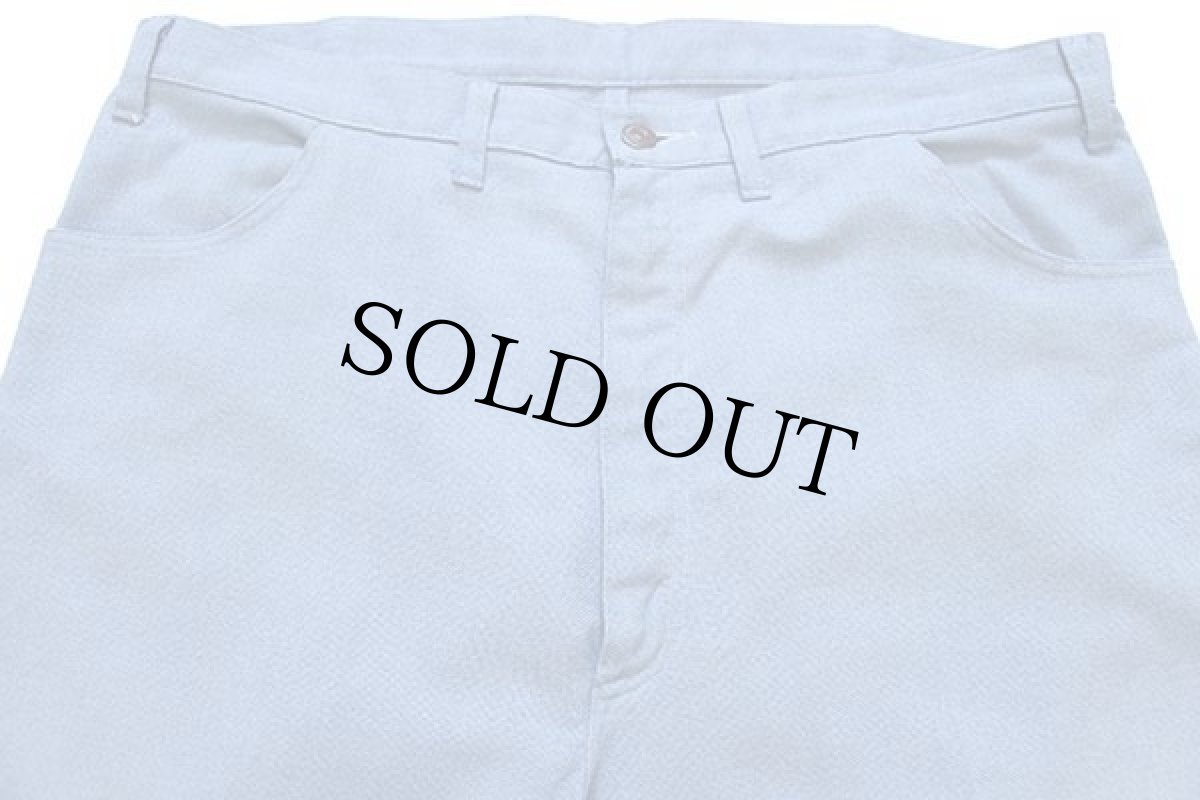 画像4: 70s LEVI'Sリーバイス BIGE STA-PRESTスタプレ パンツ ライトブルー w39 (4)