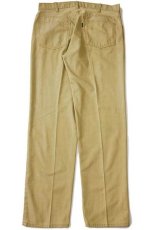画像3: 70s LEVI'Sリーバイス BIGE STA-PRESTスタプレ パンツ 黄土色 w34 (3)