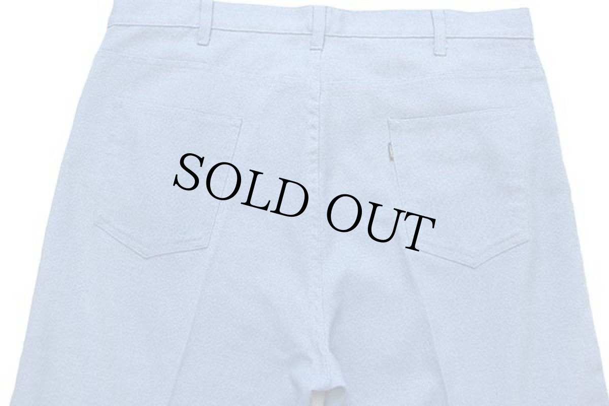 画像5: 70s LEVI'Sリーバイス BIGE STA-PRESTスタプレ パンツ ライトブルー w39 (5)