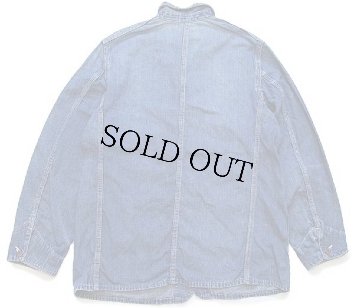 画像2: 50s FULL CUP インディゴ デニム カバーオール (2)