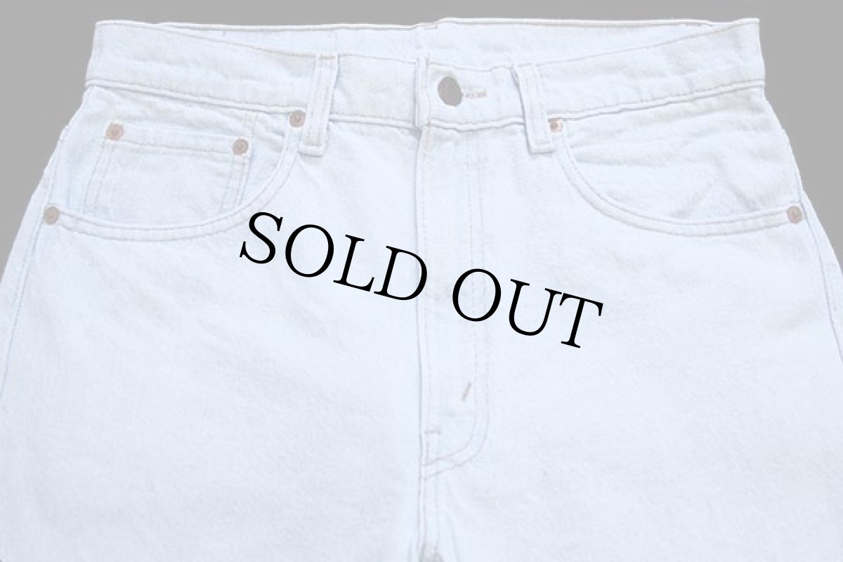 画像4: 90s USA製 Levi'sリーバイス 505 デニムパンツ アイスブルー w32 L30★115 (4)