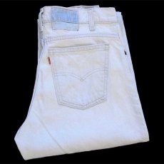 画像1: 90s USA製 Levi'sリーバイス デニムパンツ アイスブルー w30 L32★A (1)