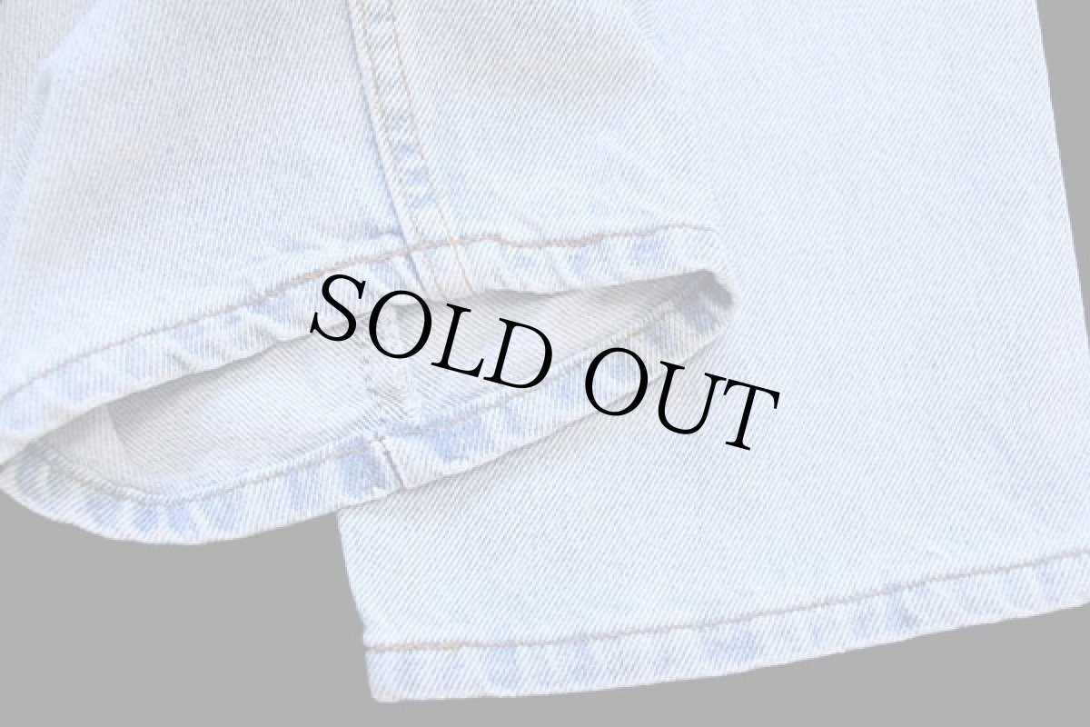 画像8: 90s USA製 Levi'sリーバイス 505 デニムパンツ アイスブルー w36 L30★114 (8)