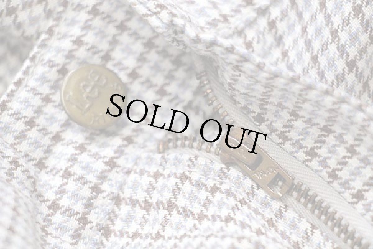 画像8: 70s USA製 Leeリー チェック フレアパンツ w40 (8)