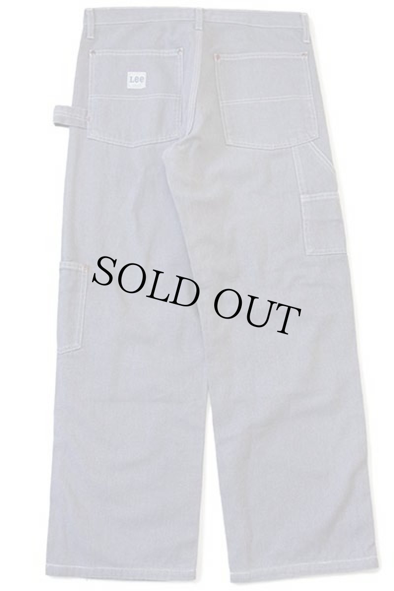 画像3: Leeリー WORKER ダブルニー ダック地 ペインターパンツ グレー 32-34★ユーロ (3)