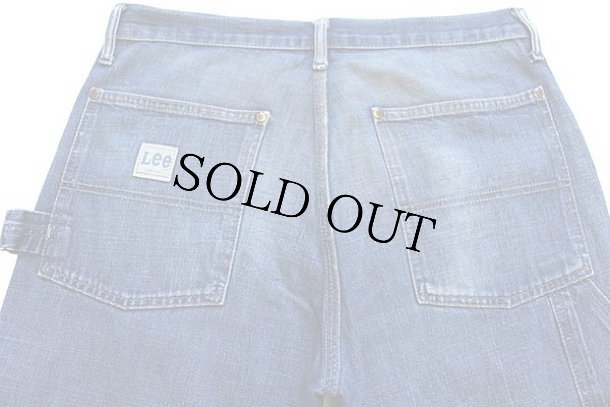 画像5: Leeリー WORKER ダブルニー デニム ペインターパンツ 33-34★ユーロ (5)