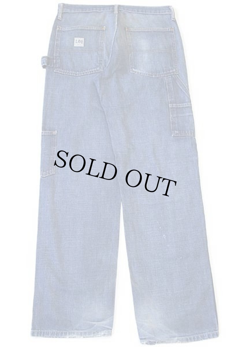 画像3: Leeリー WORKER ダブルニー デニム ペインターパンツ 33-34★ユーロ (3)