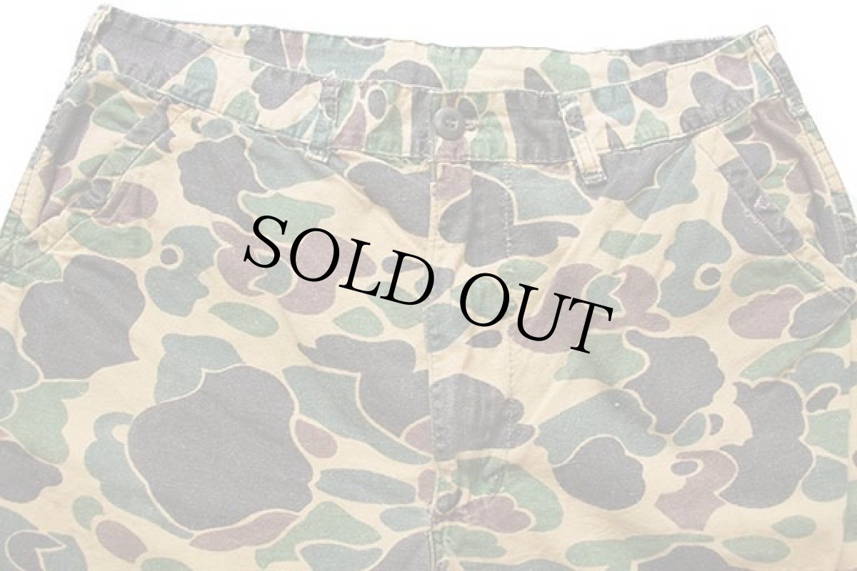 画像4: 90s SAFTBAK ダックハンターカモ ダック地 ハンティングパンツ w34 (4)