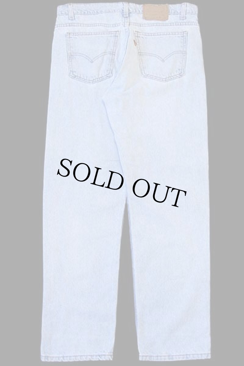 画像3: 90s USA製 Levi'sリーバイス 505 デニムパンツ アイスブルー w36 L30★114 (3)