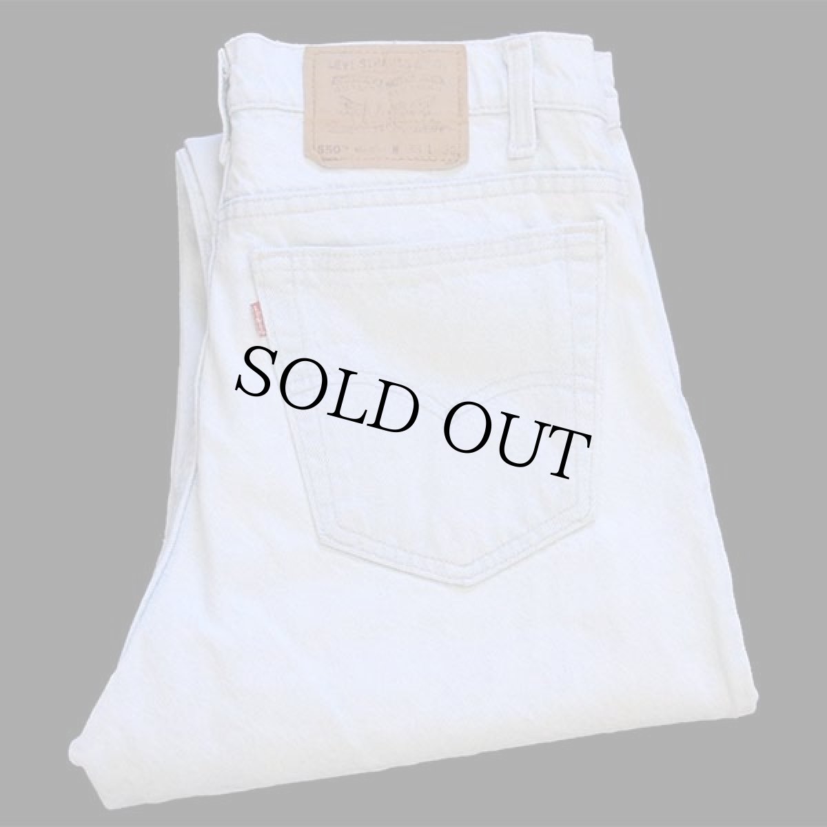 画像1: 90s USA製 Levi'sリーバイス 550 デニムパンツ アイスブルー w33 L30★222 (1)