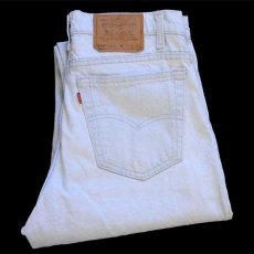 画像1: 90s USA製 Levi'sリーバイス 550 デニムパンツ アイスブルー w33 L30★222 (1)