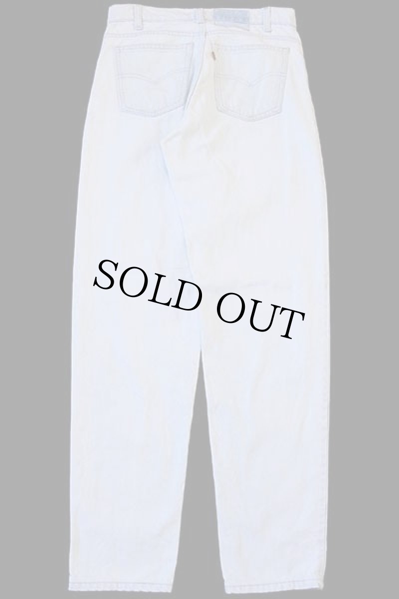 画像3: 90s USA製 Levi'sリーバイス デニムパンツ アイスブルー w30 L32★A (3)