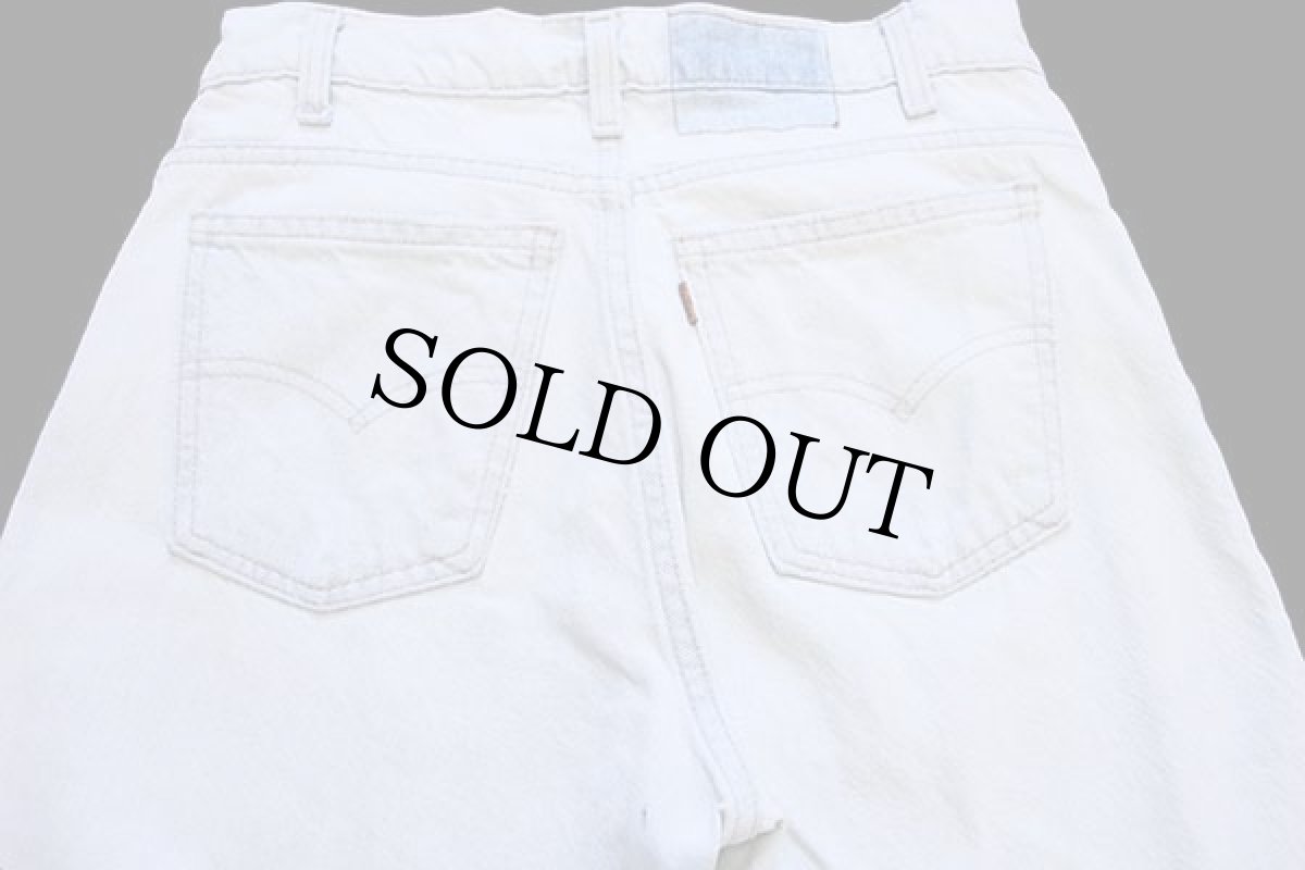 画像5: 90s USA製 Levi'sリーバイス デニムパンツ アイスブルー w30 L32★A (5)