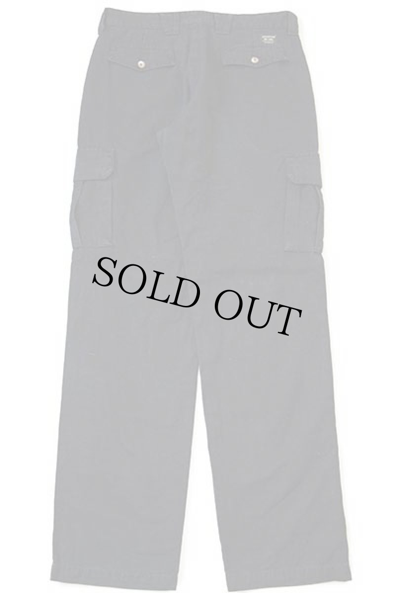 画像3: Leesures by Leeリー CARGO コットン キャンバス カーゴパンツ 黒 32-34★ユーロ (3)