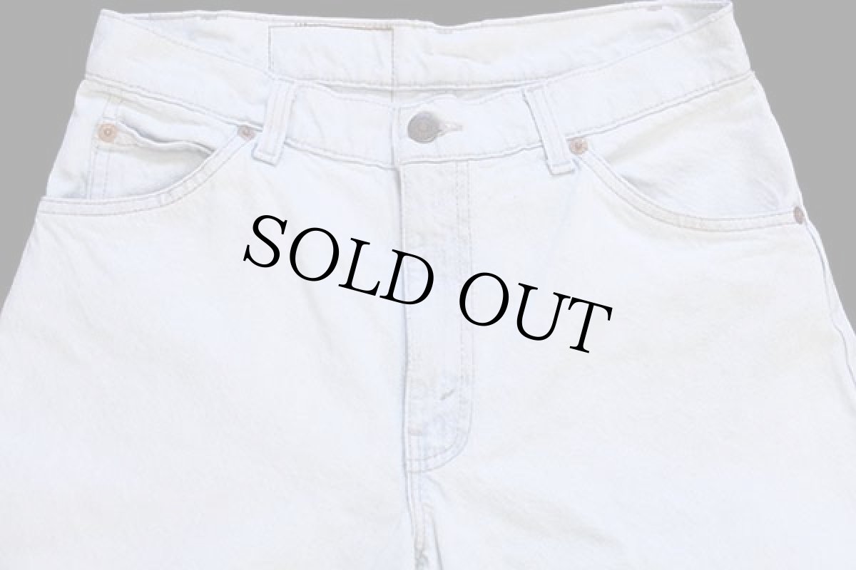 画像4: 90s USA製 Levi'sリーバイス デニムパンツ アイスブルー w30 L32★A (4)