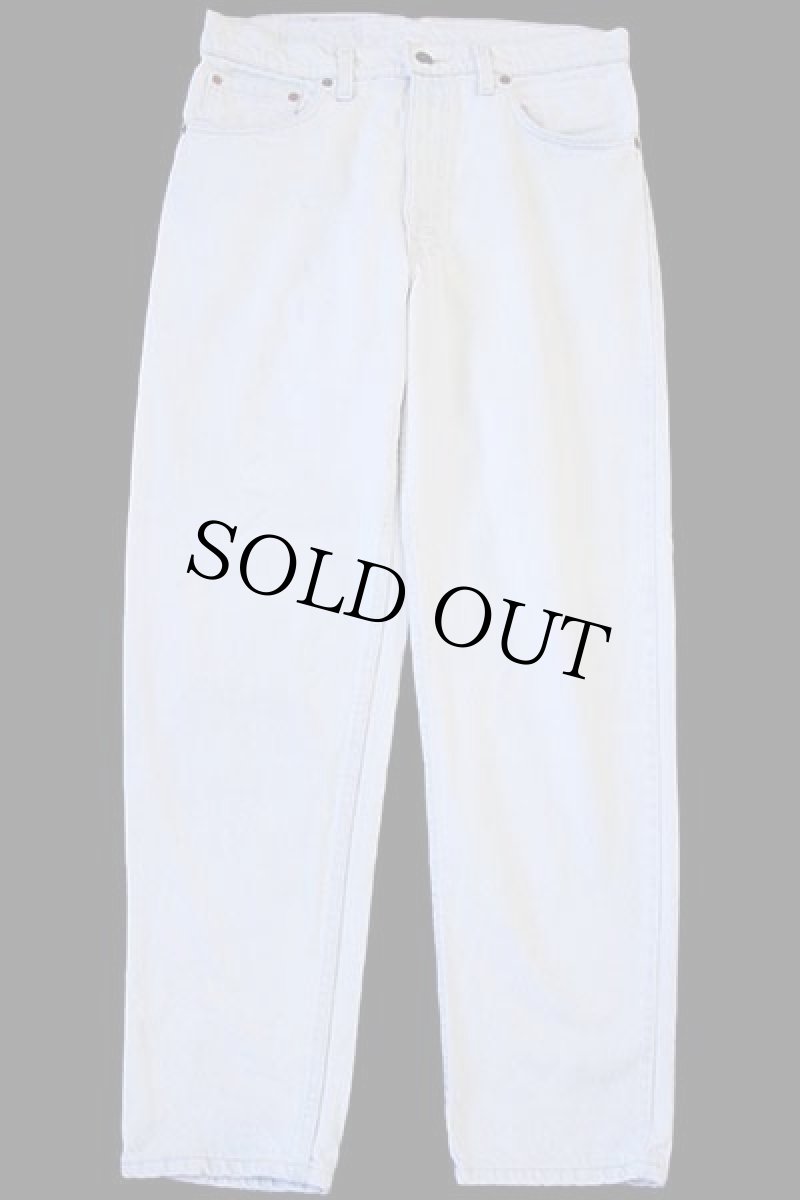 画像2: 90s USA製 Levi'sリーバイス 550 デニムパンツ アイスブルー w33 L30 (2)