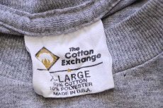 画像4: 90s USA製 The Cotton Exchange HARVARD UNIVERSITY 長袖Tシャツ 杢グレー XL (4)