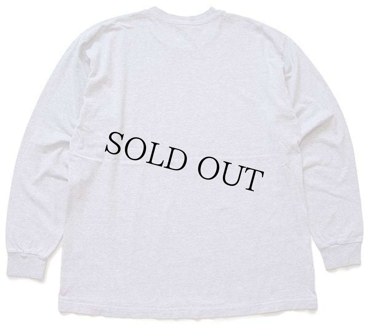 画像2: 90s USA製 The Cotton Exchange HARVARD UNIVERSITY 長袖Tシャツ 杢グレー XL (2)